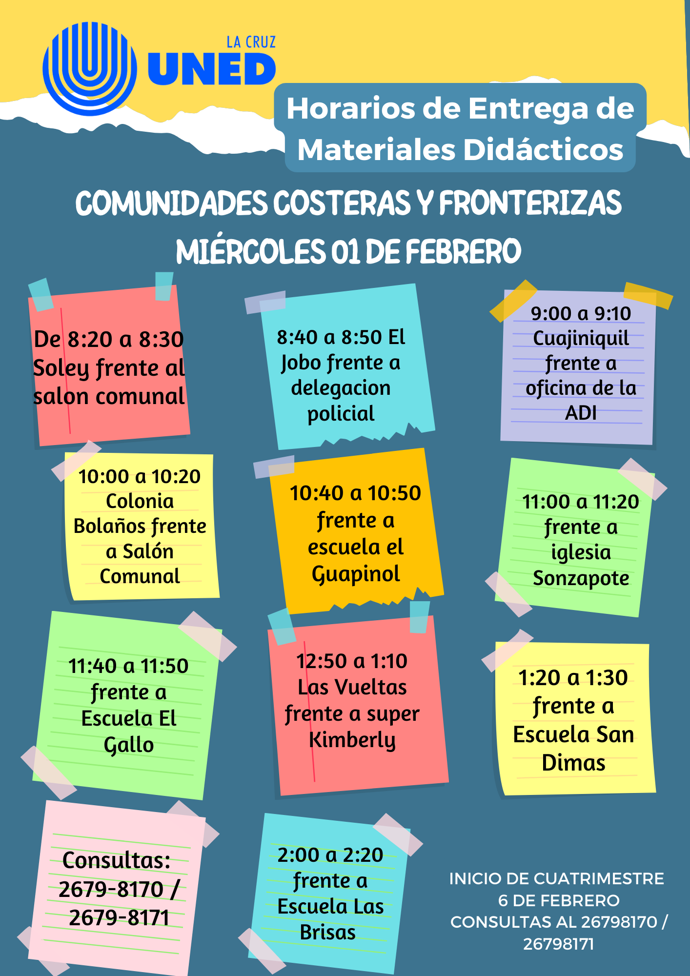Costeras y fronterizas