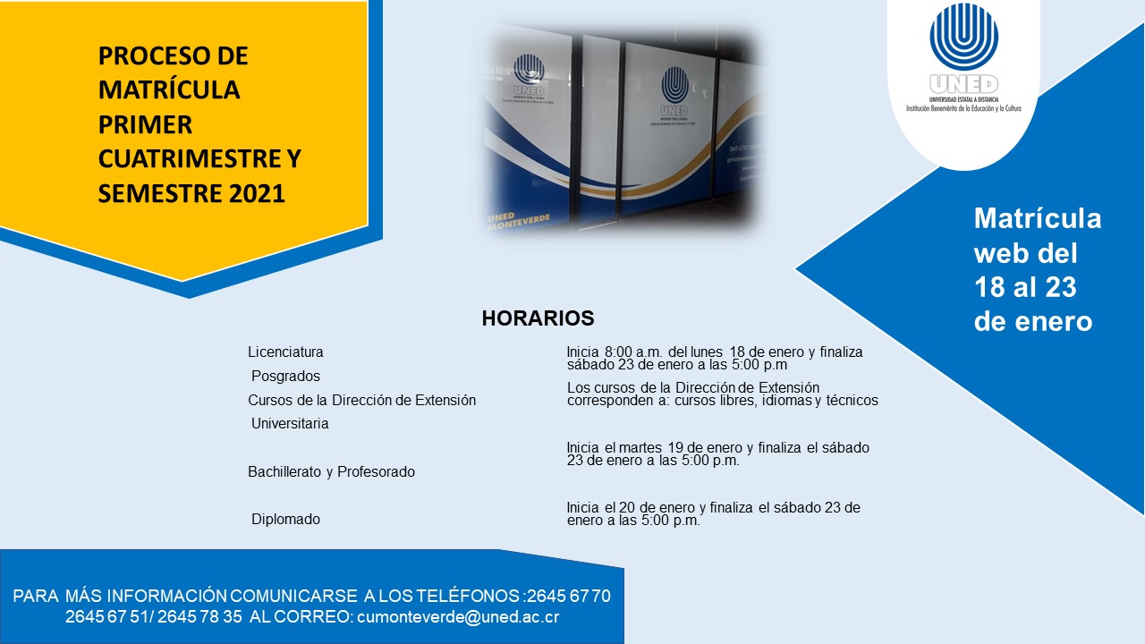 MATRICULA 2021
