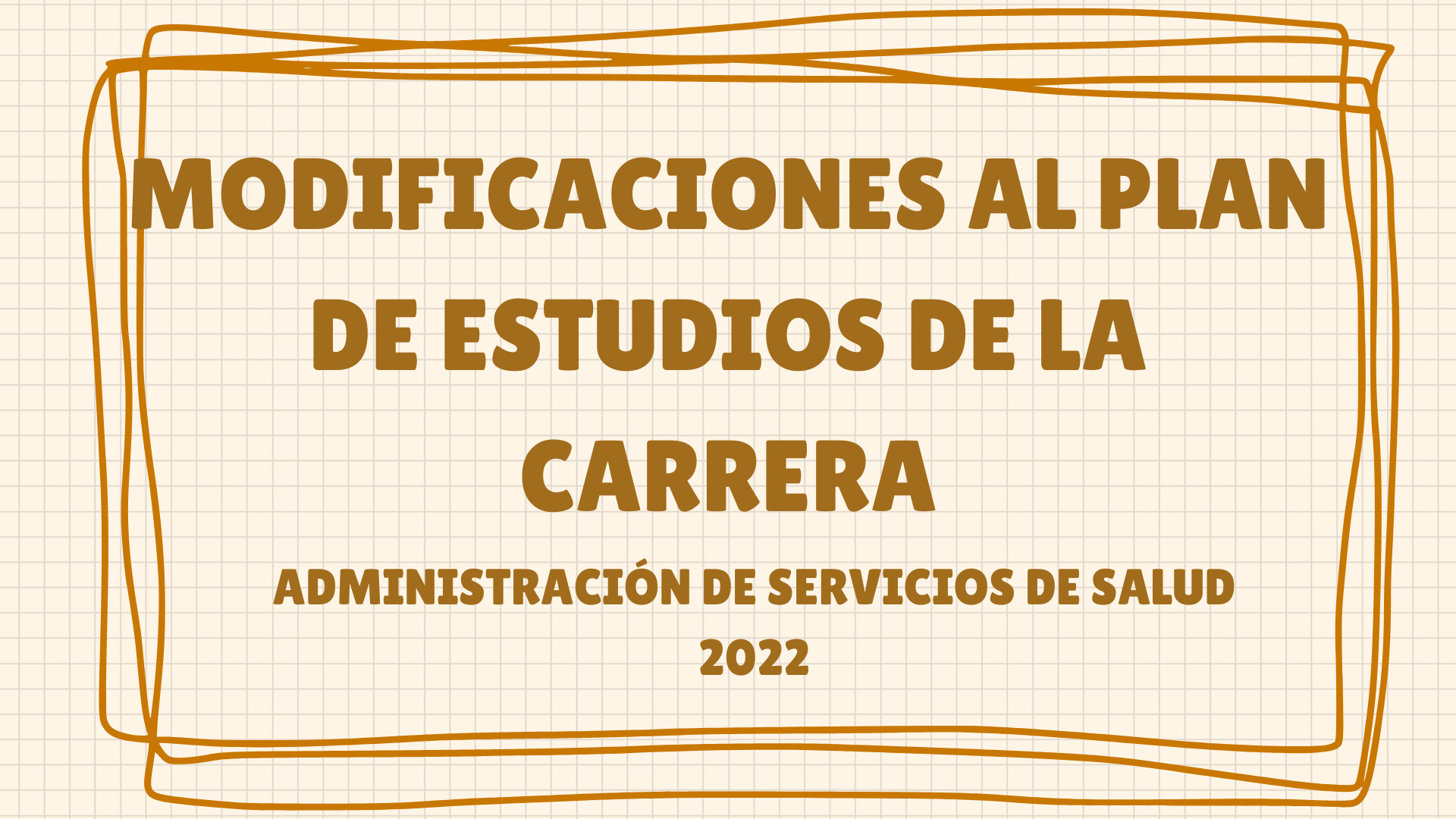 Modificaciones al plan de estudios de la carrera